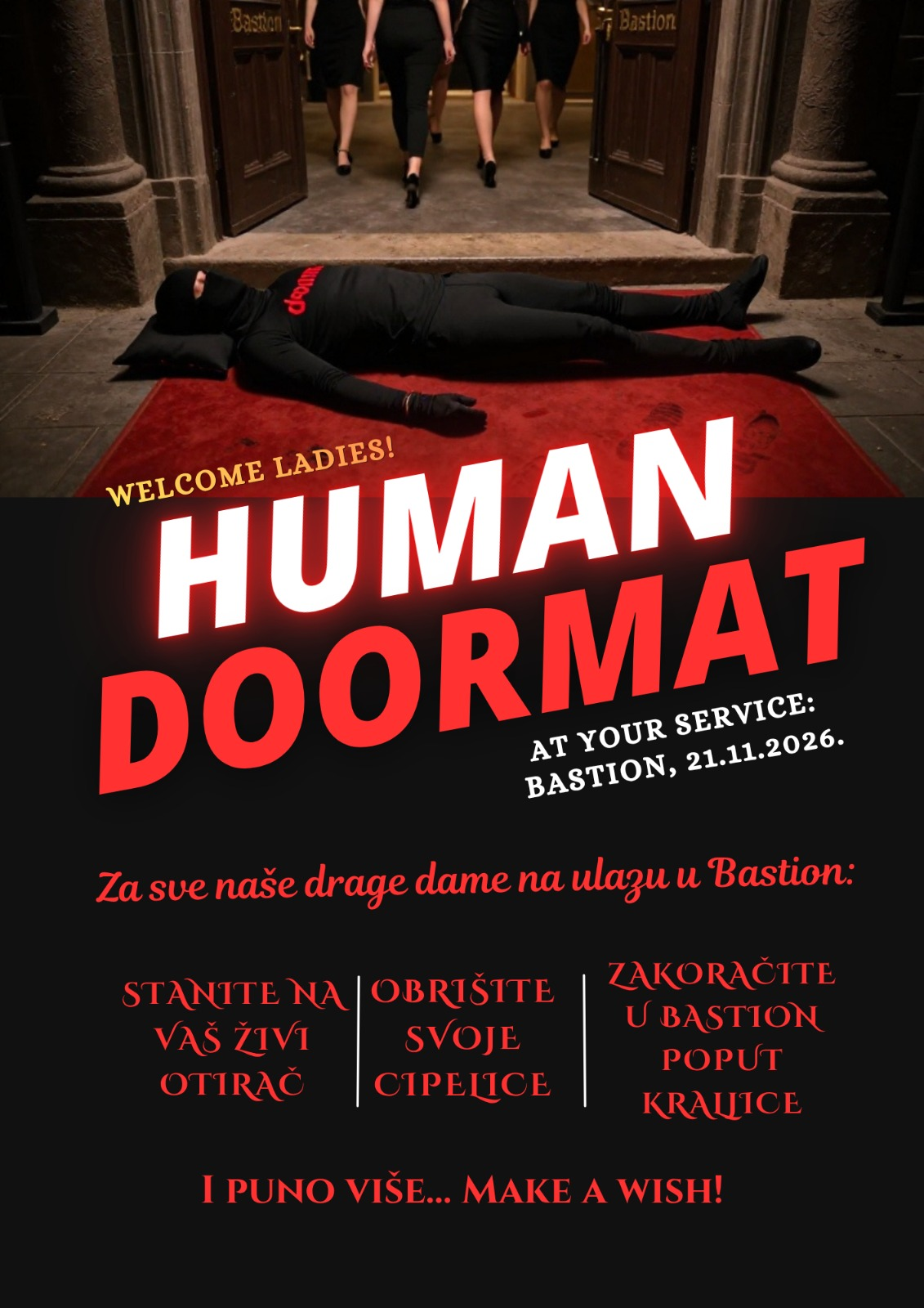 Human Doormat na Bastionu 2026 – dobrodošle, dame!